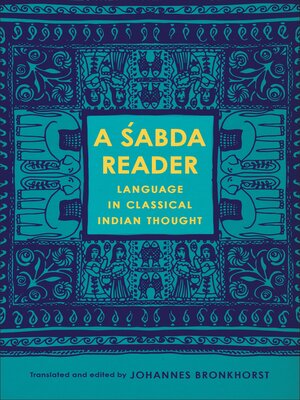 cover image of A Śabda Reader